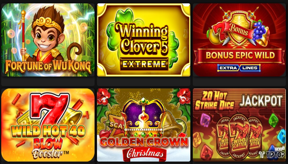 Apostamax — lobby de slots
